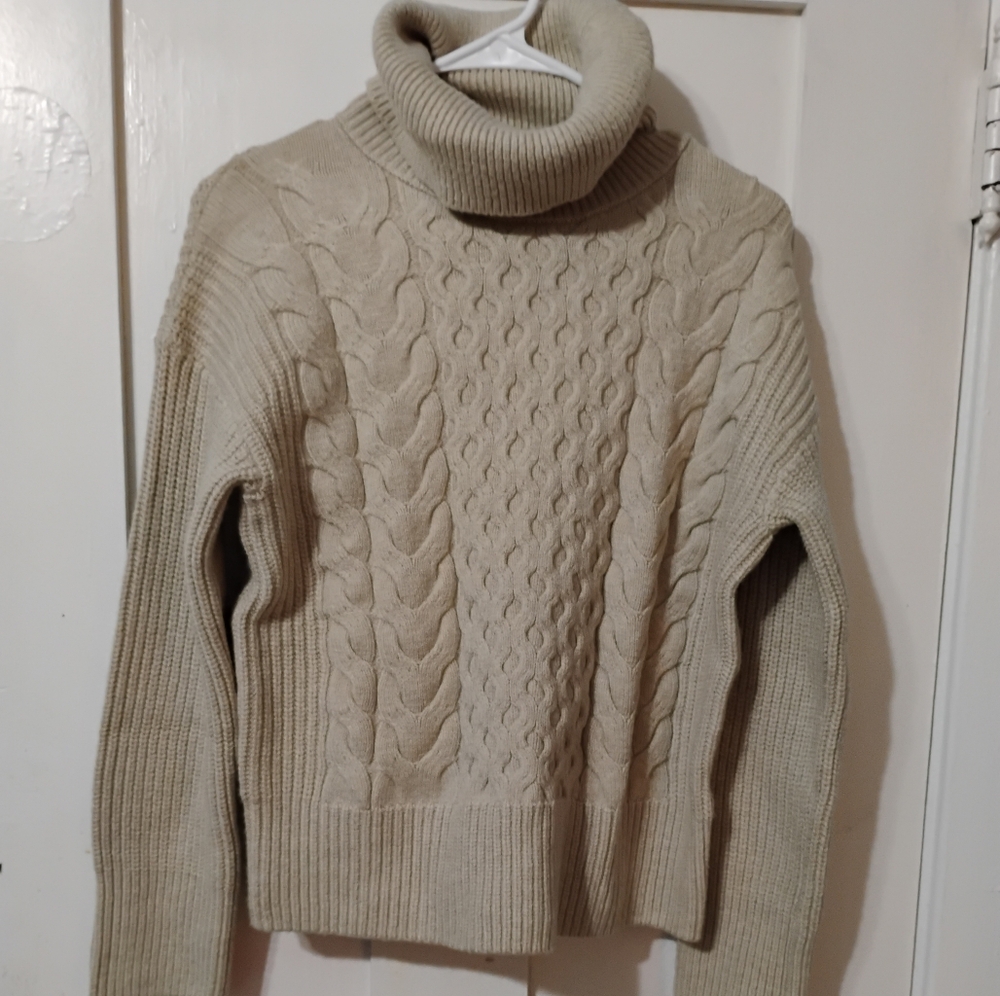 Banana Republic Beige Knit Sweater